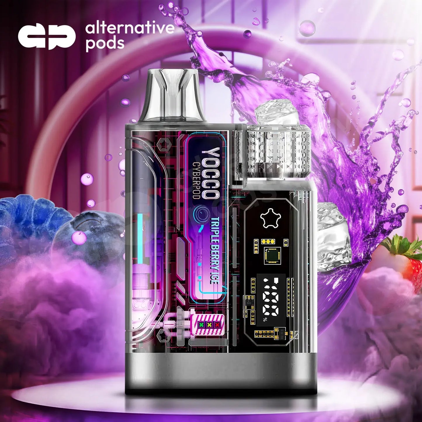 YOCCO 12000 Triple Berry Ice