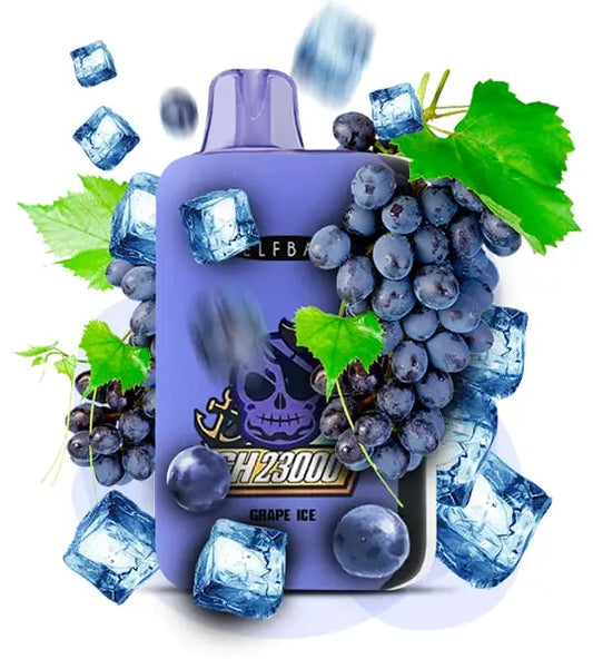 ELFBAR 23000 Grape Ice.